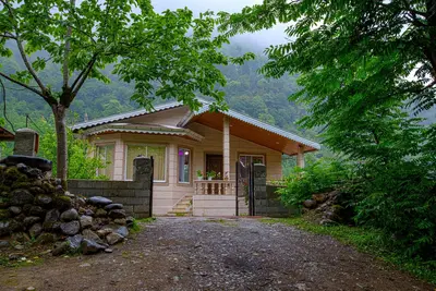 ویلا دوخوابه جنگلی شالیزار