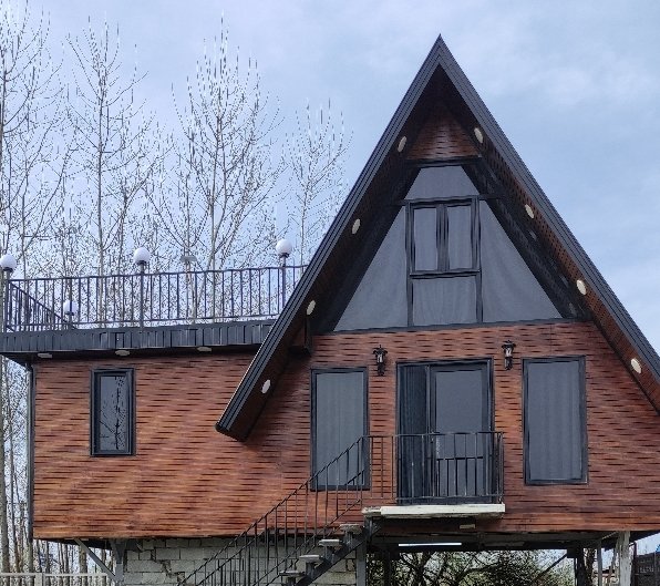 ویلا دوخوابه سوئیسی جنگلی توسکا