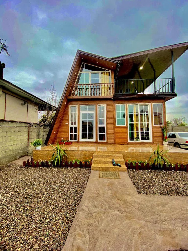 کلبه دوخوابه دوبلکس ملو