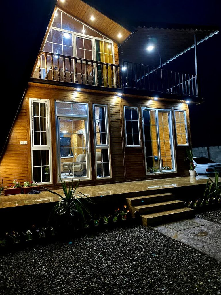 کلبه دوخوابه دوبلکس ملو