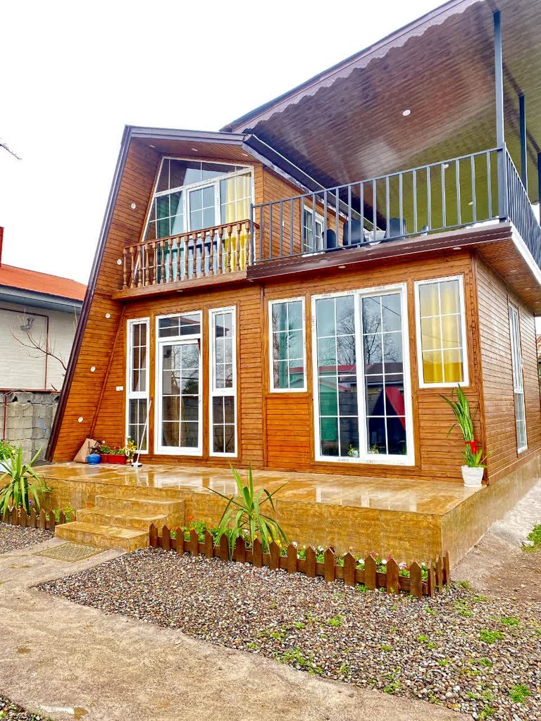 کلبه دوخوابه دوبلکس ملو