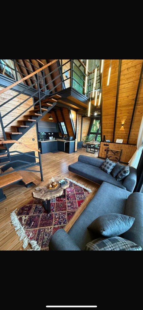 کلبه دوخوابه استخردار آبگرم اکمی