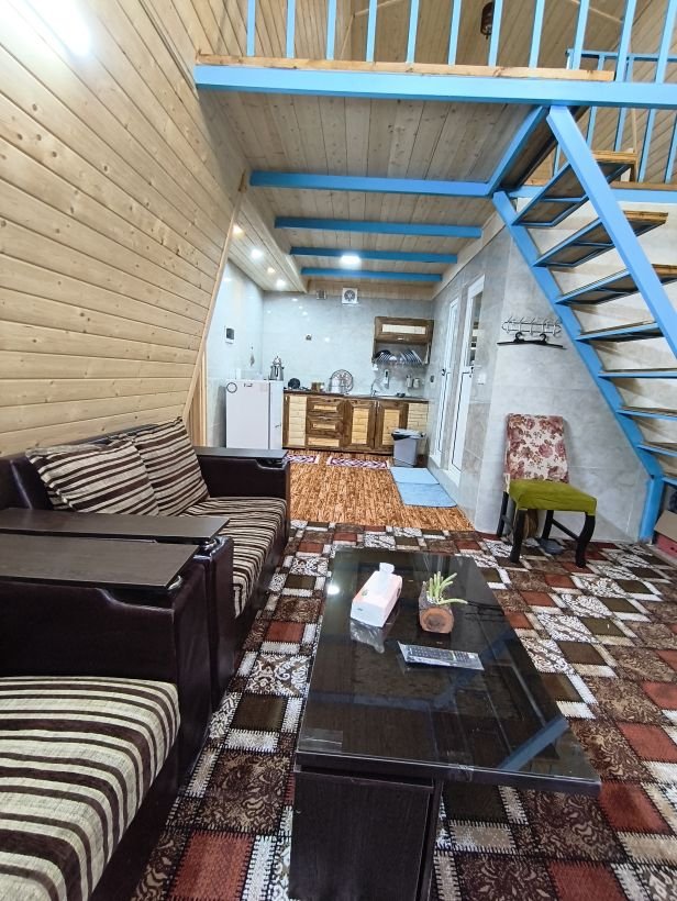 کلبه کلبه جنگلی دوخوابه سوئیسی شاهکلا 