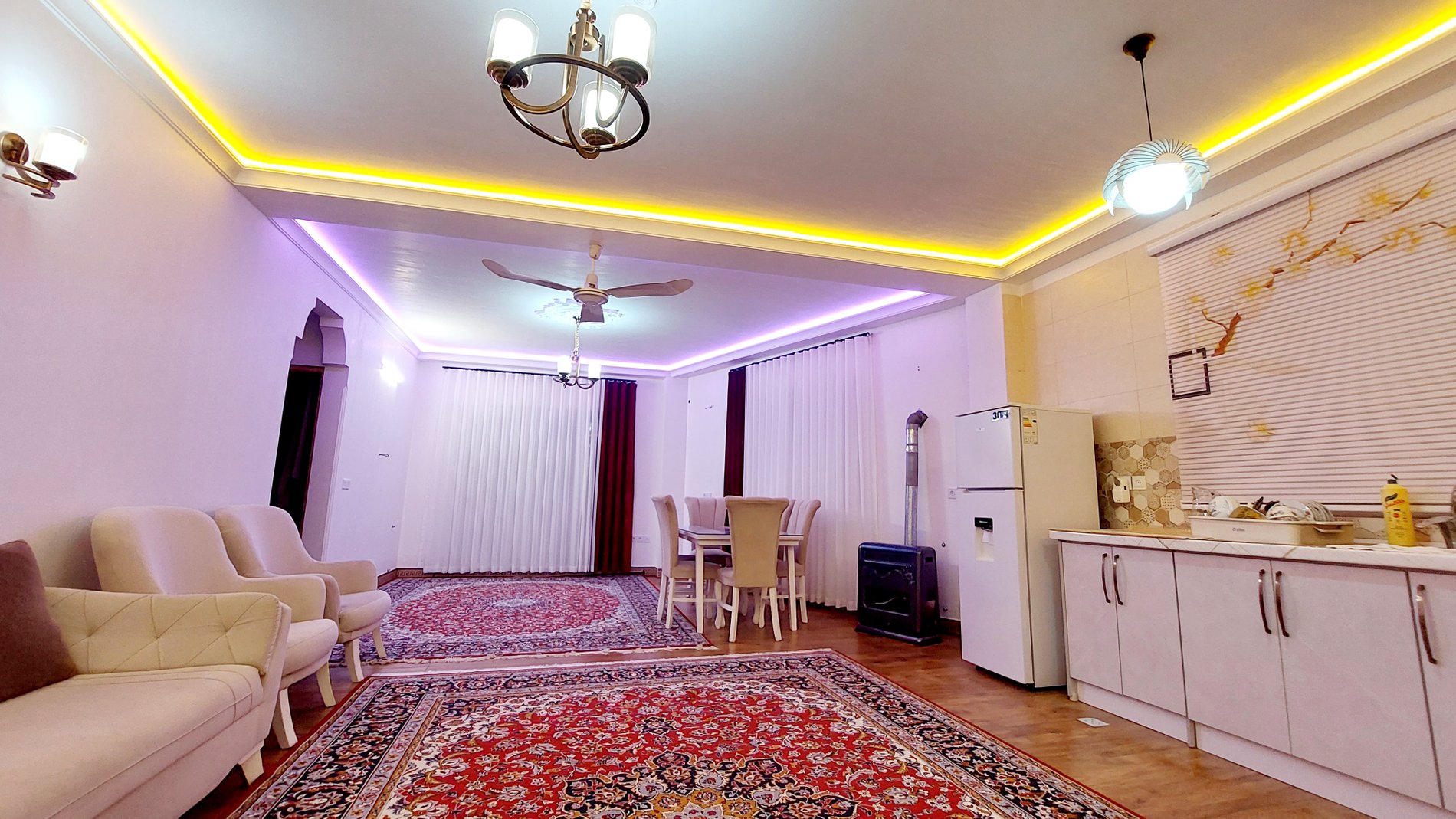 ویلا دوخوابه جنگلی جکوزی دار گرشا