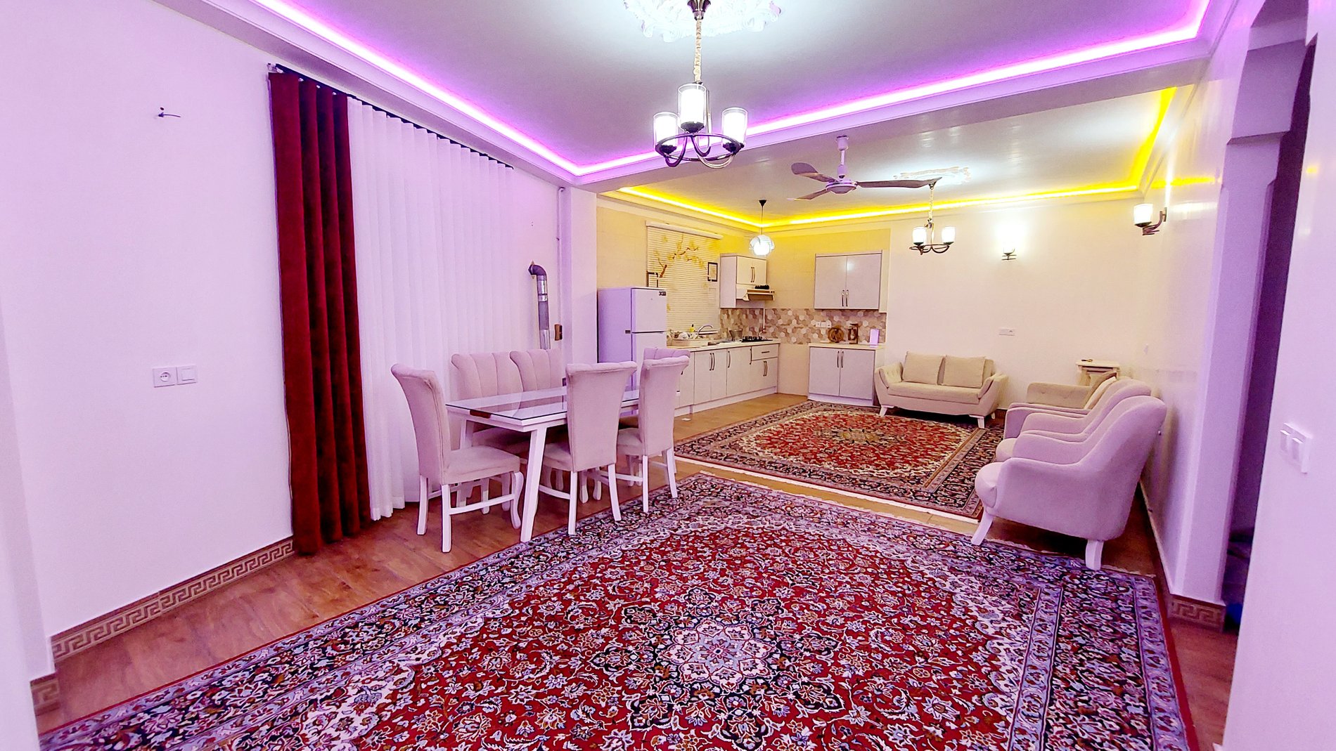 ویلا دوخوابه جنگلی جکوزی دار گرشا