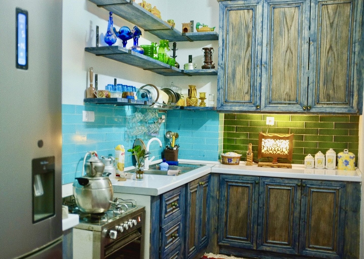 ویلا سه خوابه سنتی باغ بوژ