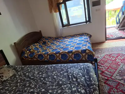 کلبه دوخوابه جنگلی چوبی بری