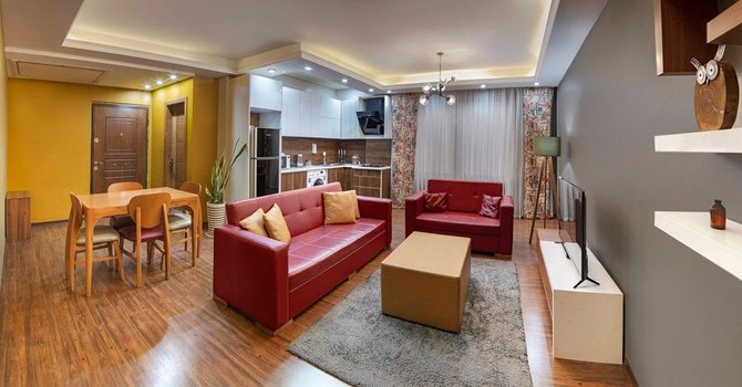 آپارتمان یک خوابه استاندارد ولنجک