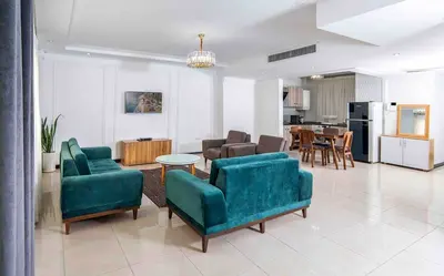 آپارتمان دوخوابه استاندارد دوتخته جمهوری 2