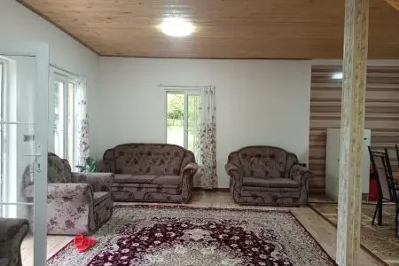 ویلا دوخوابه دوبلکس چوبی طالب دره