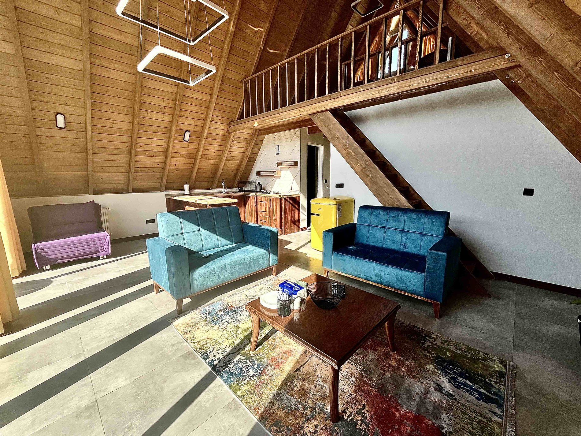 دوخوابه سوئیسی گاردن ویلا 1