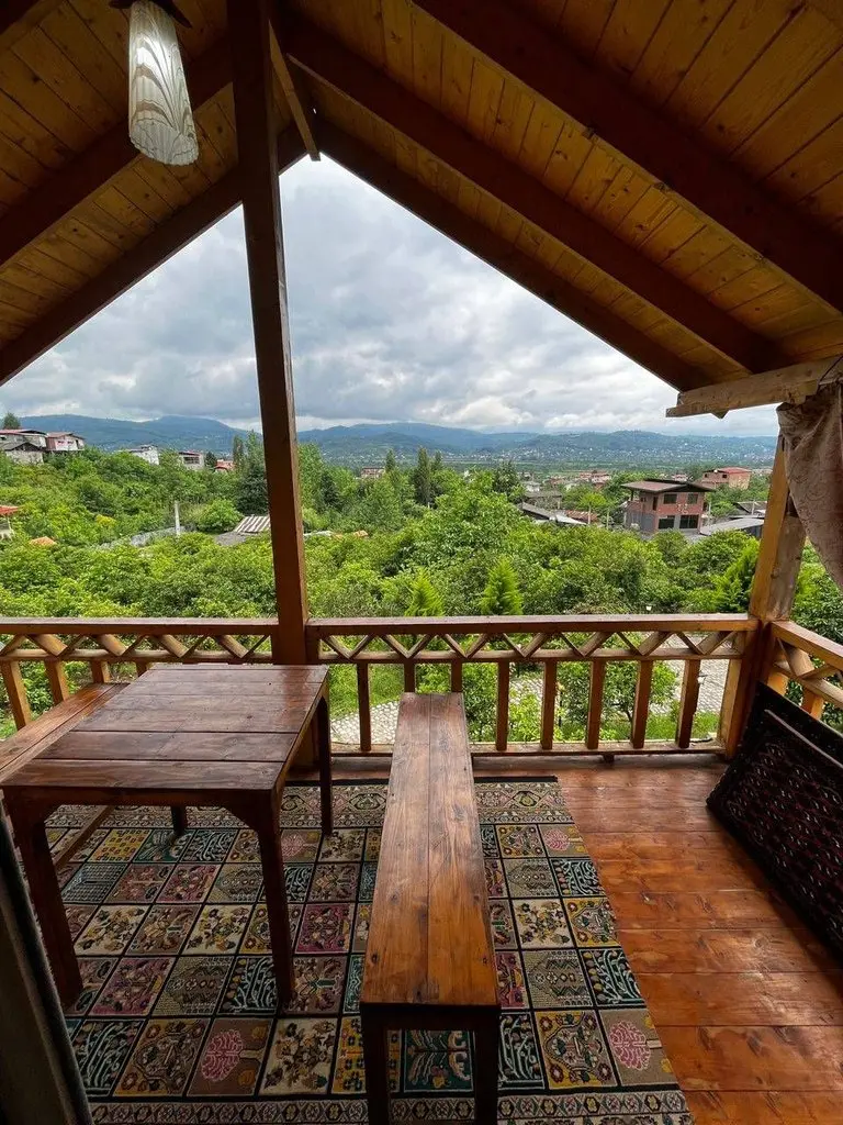 کلبه یک خوابه دوبلکس جکوزی دار گلبانو