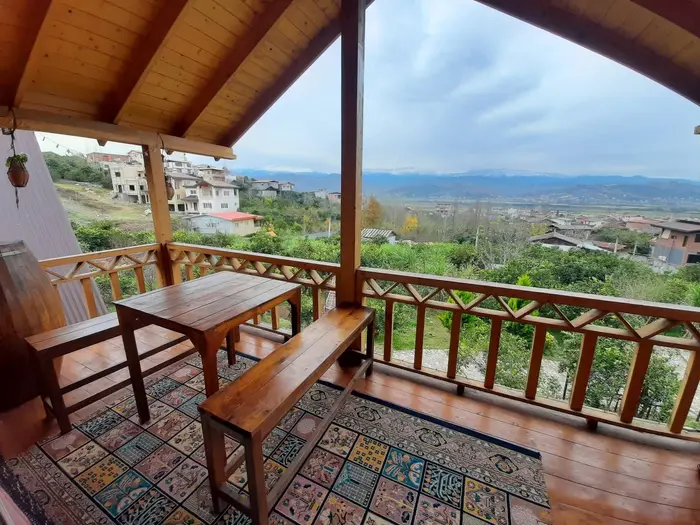 کلبه یک خوابه دوبلکس جکوزی دار گلبانو