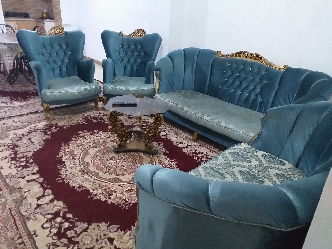 آپارتمان یک خوابه ساحلی یاس 1 - پذیرایی