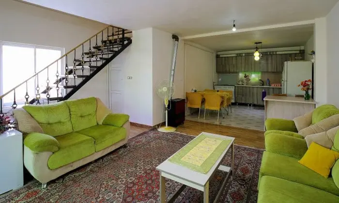 ویلا دوخوابه دوبلکس آرام - سالن ط پایین 