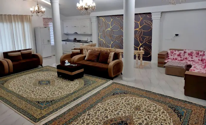 ویلا دوخوابه استخردار جنگلی کشفی