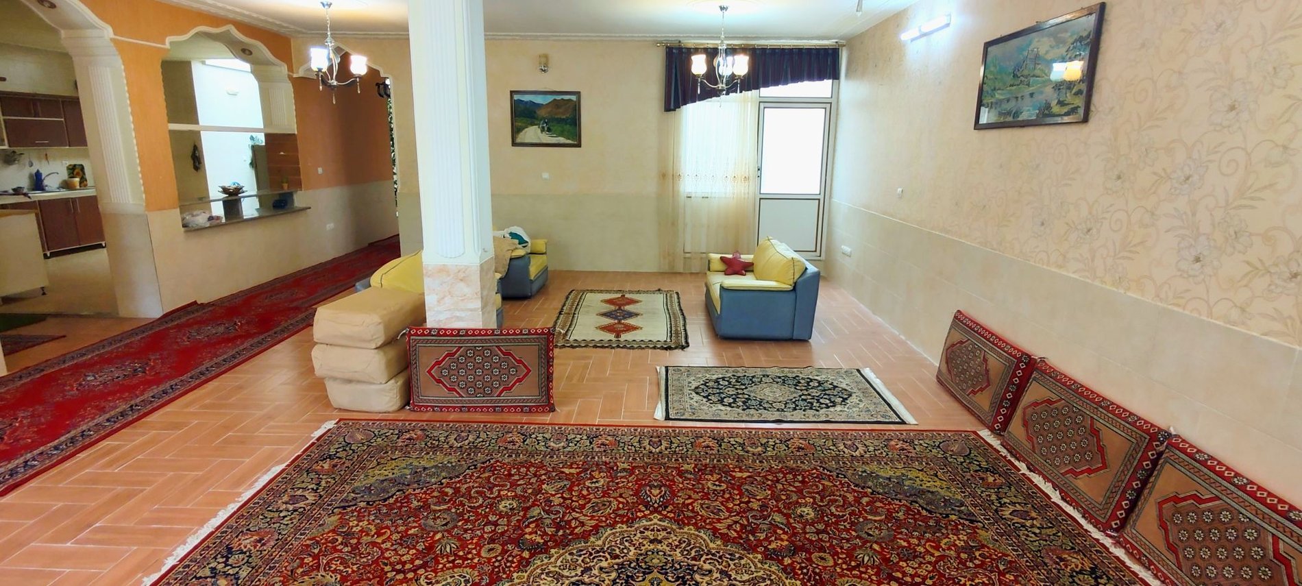 ویلا دوخوابه روستایی قلات