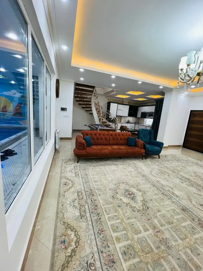 ویلا دوخوابه دوبلکس استخردار آبگرم رادیو دریا