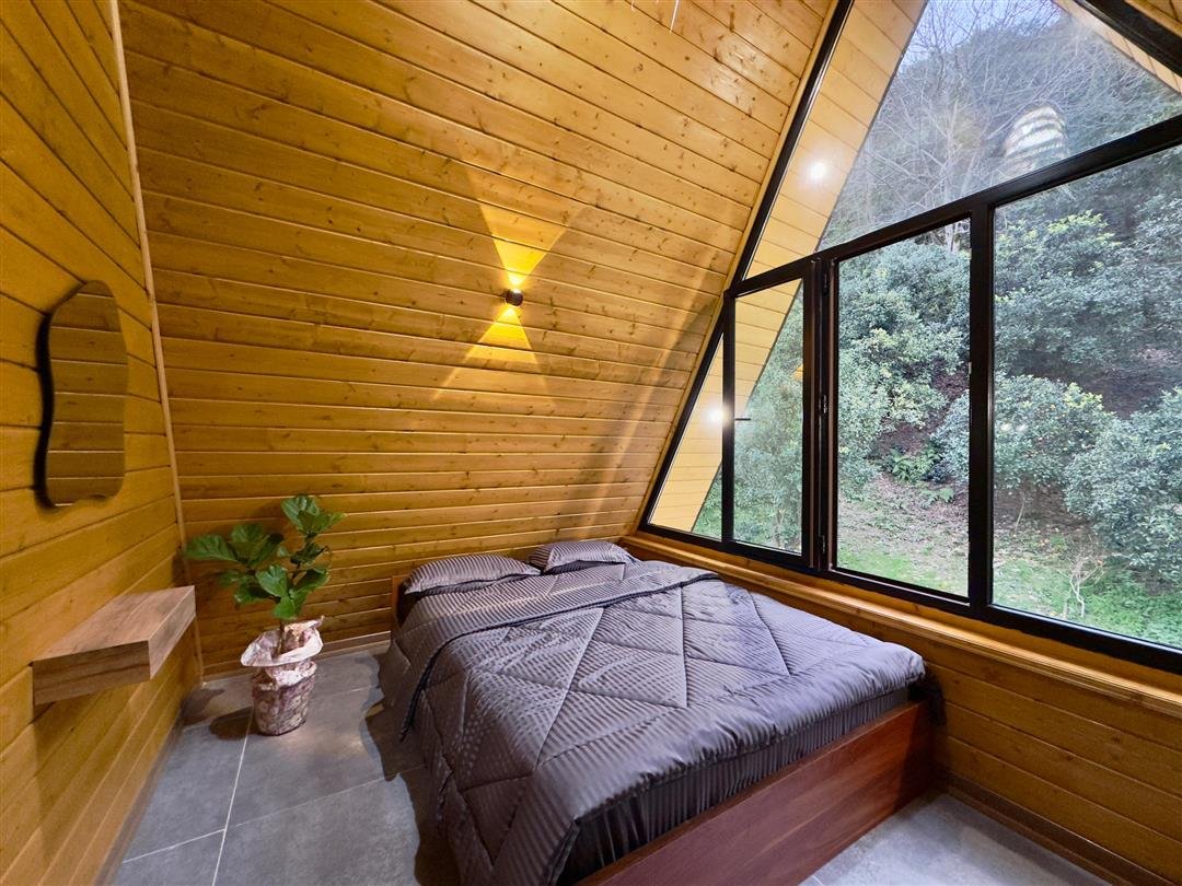 کلبه دوخوابه استخردار آبگرم هاون