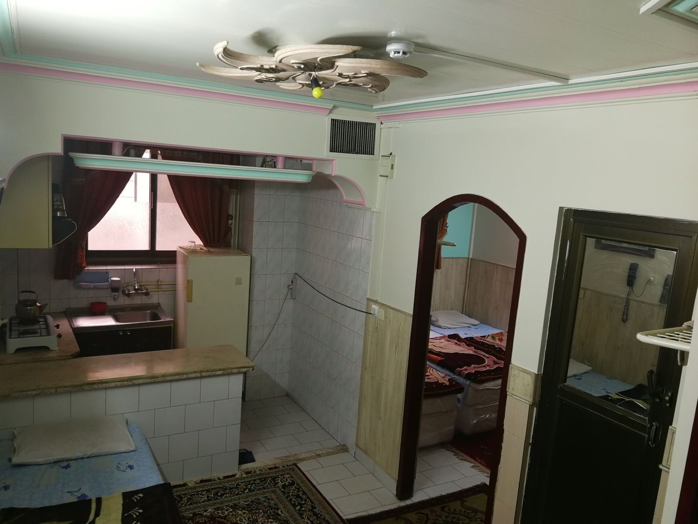 آپارتمان یک خوابه سپیده واحد چهارتخته