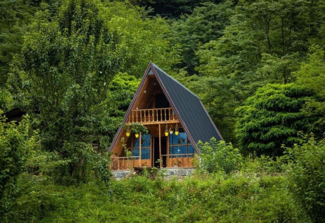 کلبه یک خوابه جنگلی ایاسه