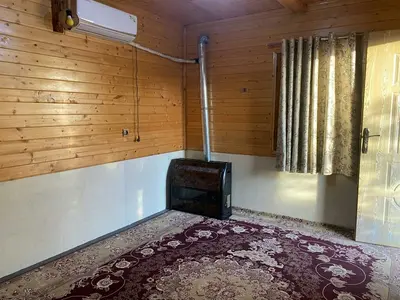 کلبه دوخوابه چوبی هیرسا