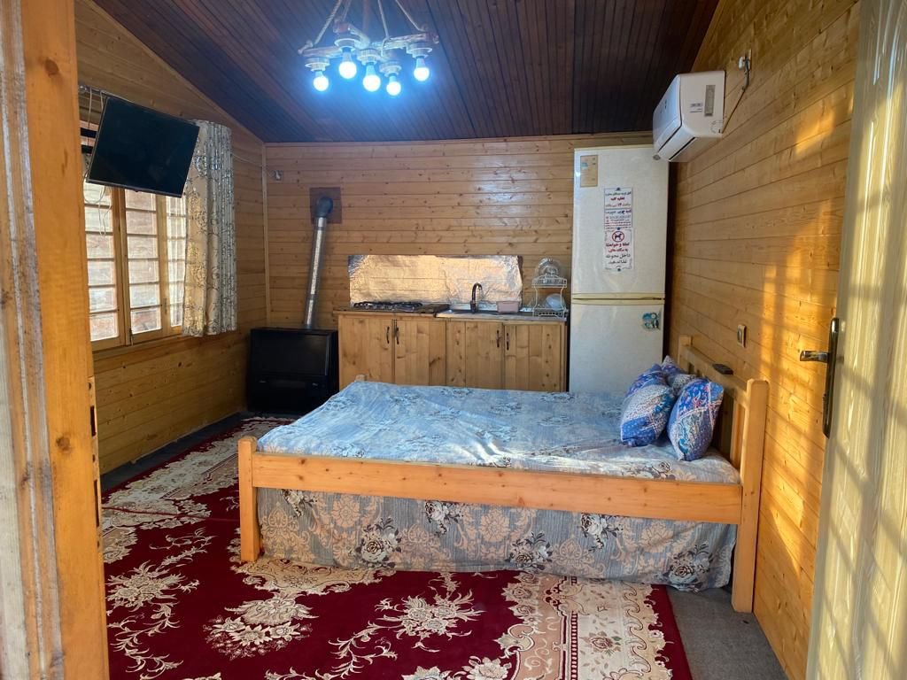 دوخوابه چوبی هیرسا