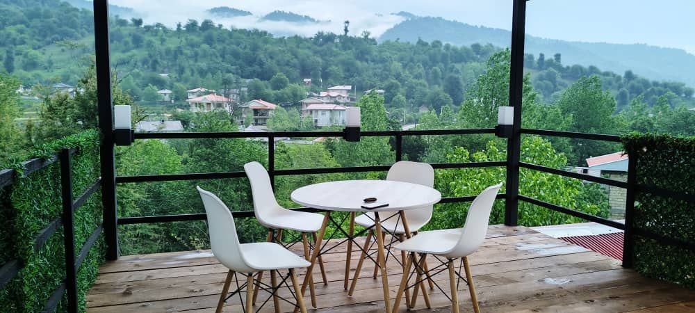 دوخوابه چوبی استخردار آبگرم شریف