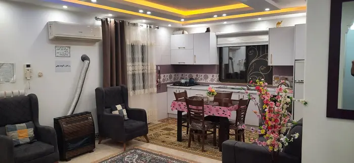 ویلا یک خوابه جنگلی سفید تمشک