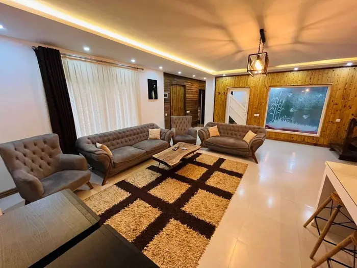 سه خوابه استخردار آبگرم گل آذین - نمای حال