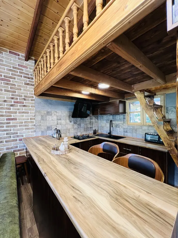 کلبه یک خوابه جکوزی دار جنگلی دهلی