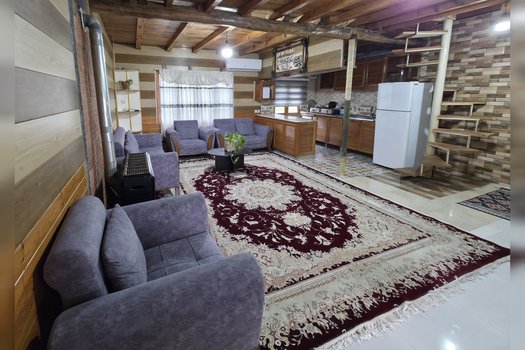 کلبه دوخوابه جنگلی امیر واحد 3