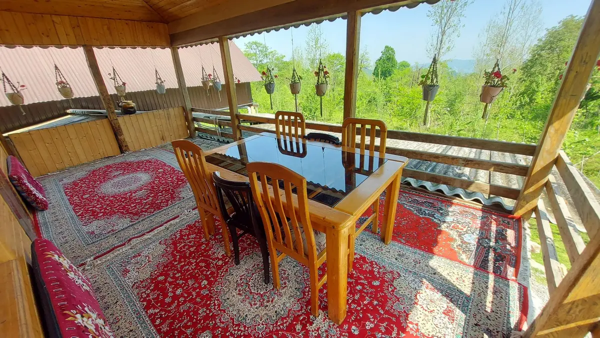 کلبه دوخوابه جنگلی امیر واحد 3