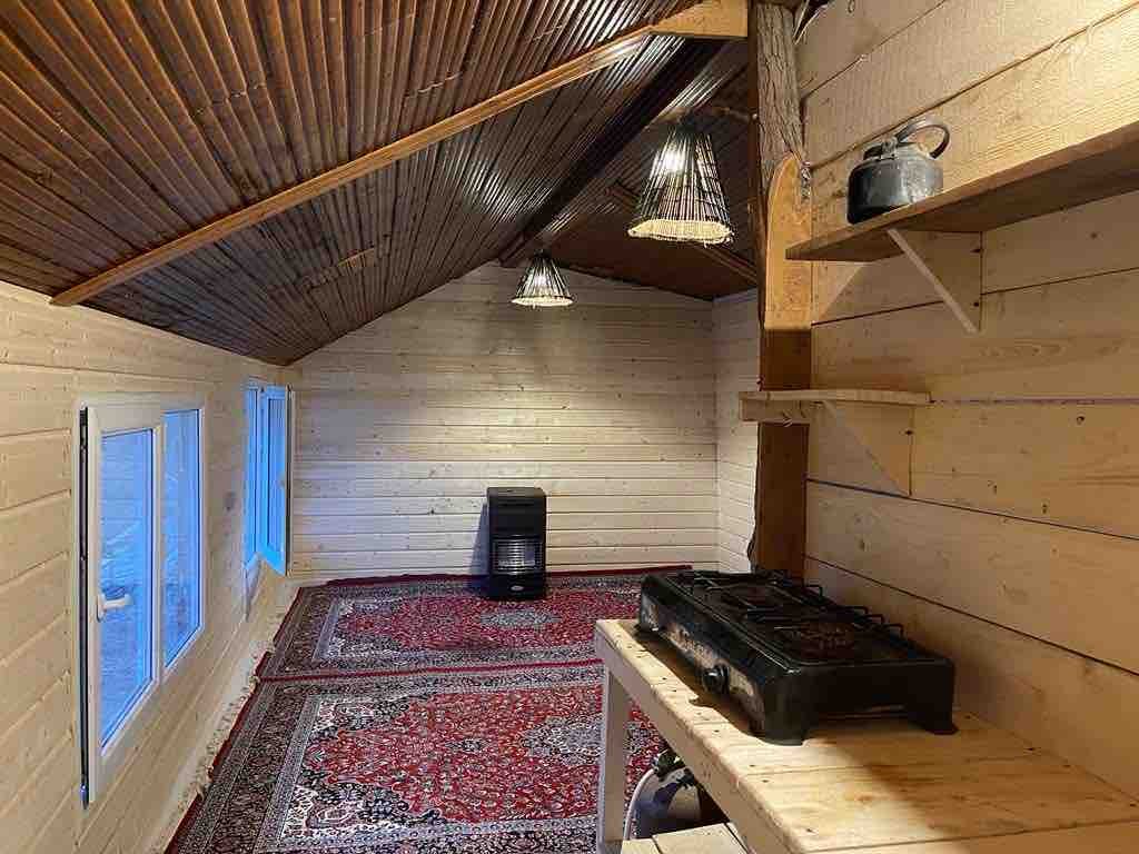 یک خوابه چوبی بلوط اولسبلنگاه