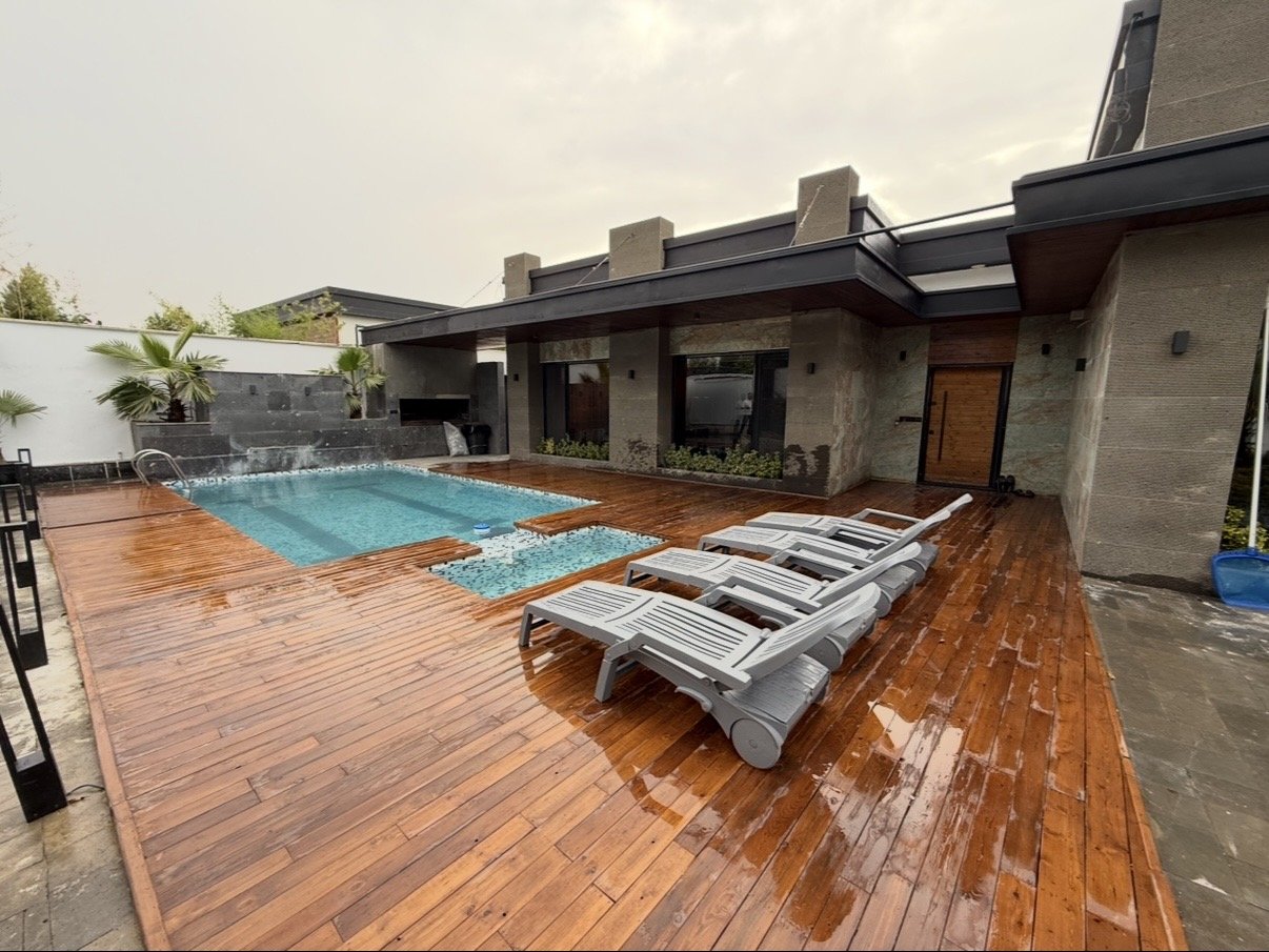 ویلا سه خوابه استخردار آبگرم آذین