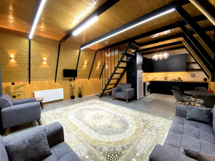 کلبه دوخوابه دوبلکس سوئیسی میخک