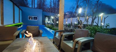 ویلا سه خوابه استخردار آبگرم چناربان