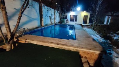 ویلا یک خوابه استخردار آب گرم چنار