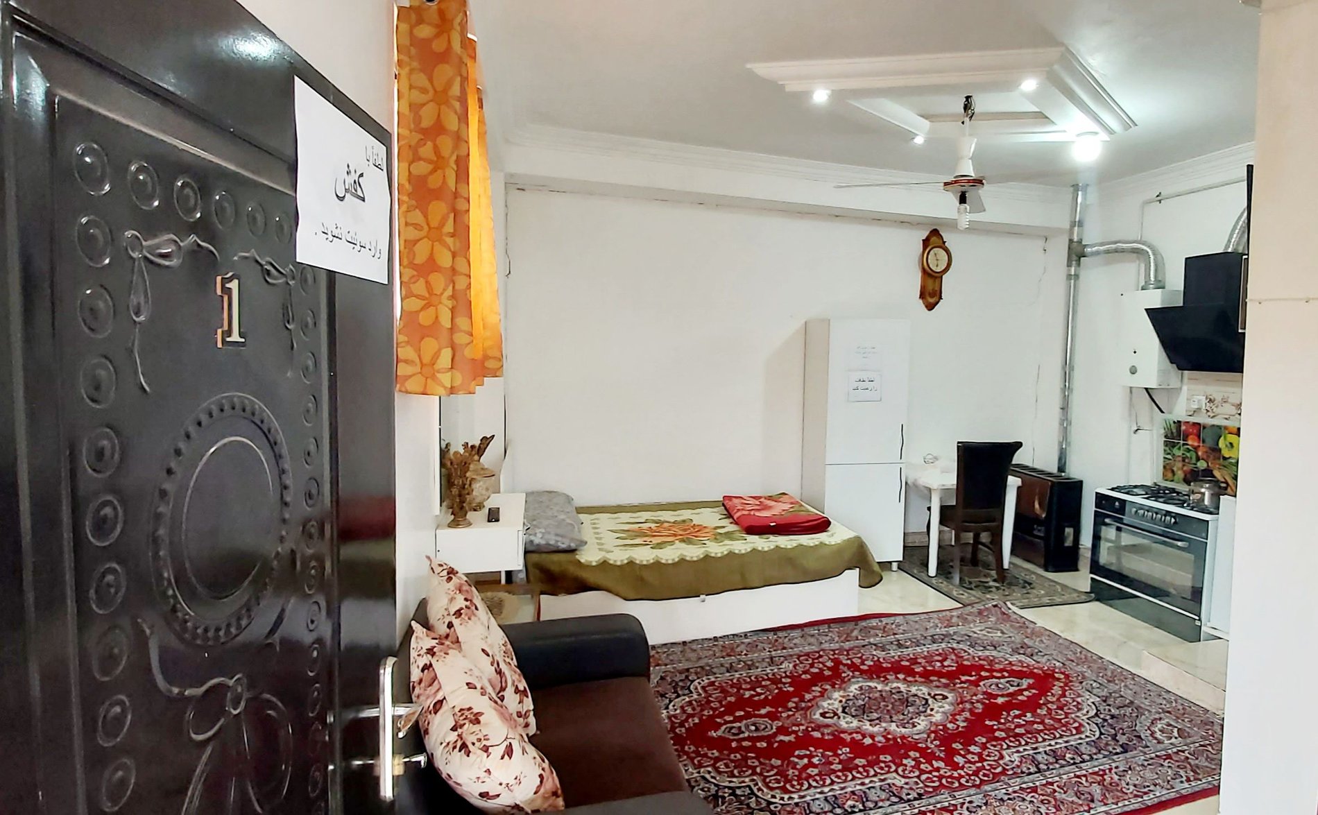 سوئیت فلت دهکده ۱ - نمای داخلی سوئیت یک
