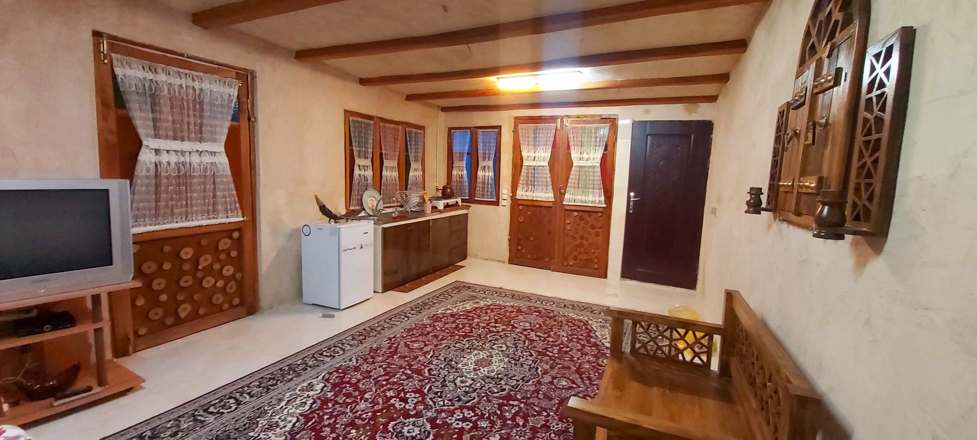 کلبه فلت دهکده ۵ - نمای داخلی کلبه دهکده ۵
