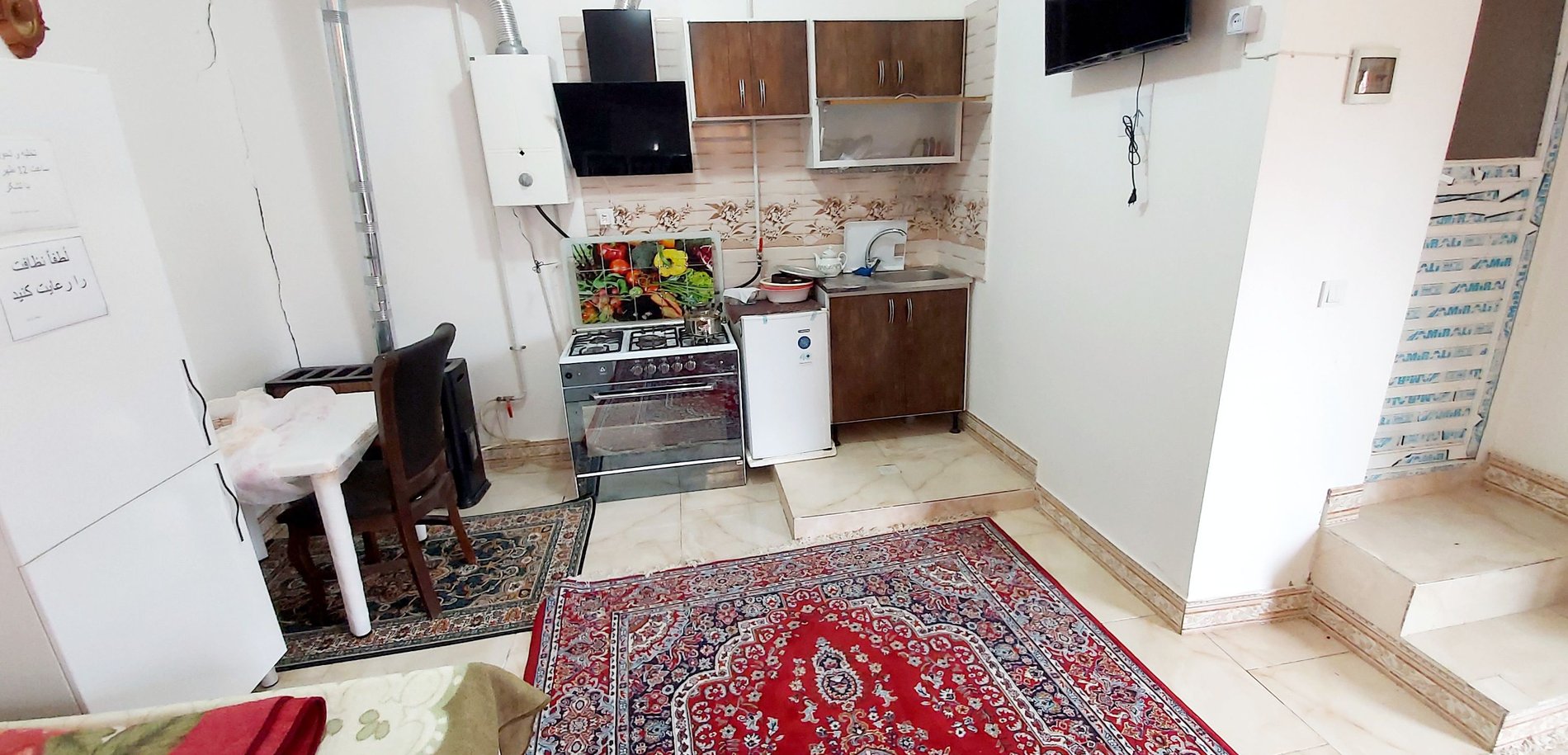 سوئیت فلت دهکده ۱ - نمای داخلی سوئیت یک