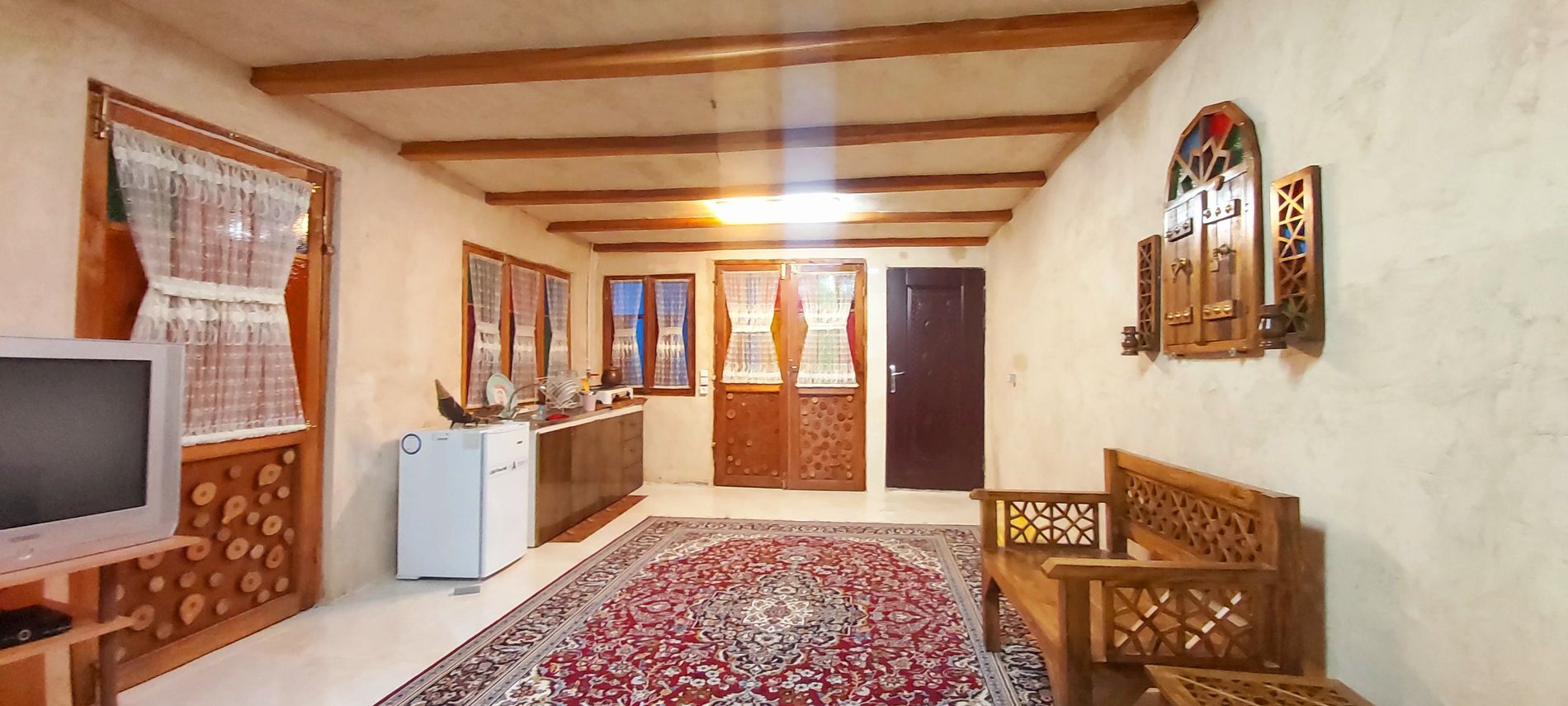 کلبه فلت دهکده ۵ - نمای داخلی کلبه دهکده ۵