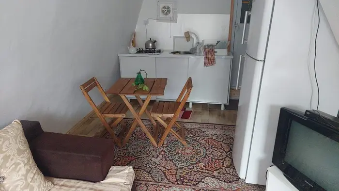 کلبه دوخوابه سوئیسی برکه