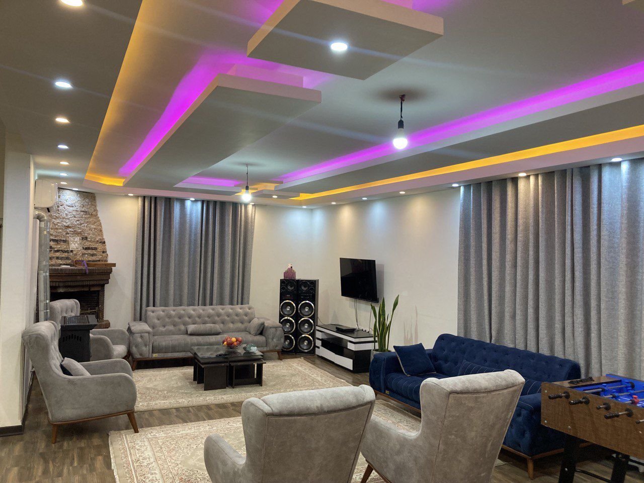 ویلا دوخوابه استخردار باغ نیایش