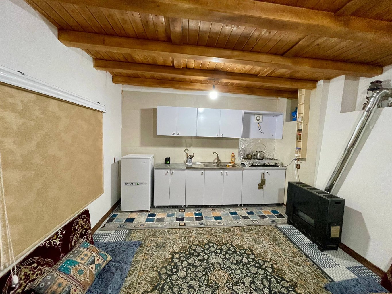 کلبه یک خوابه سَر تِلار سنتی