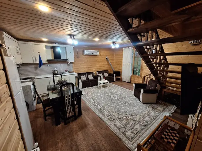 کلبه دوخوابه روستایی چشمه