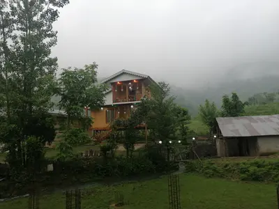 کلبه دوخوابه روستایی چشمه