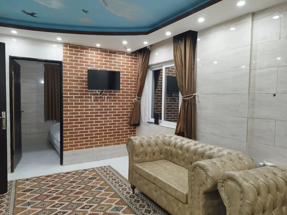 سوئیت یک خوابه باباقدرت واحد ۴۰۱ - پذیرایی 