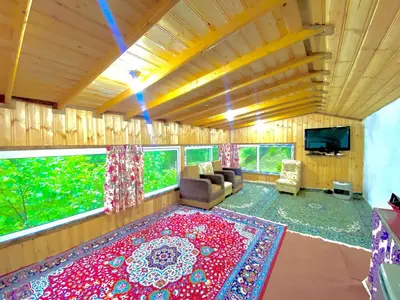 کلبه دوخوابه چوبی نعمتی 3