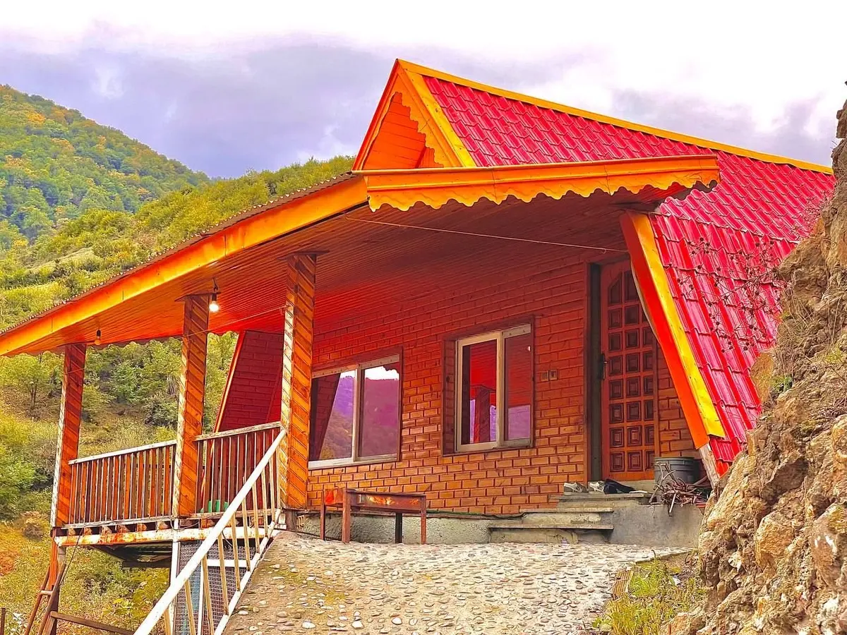 کلبه دوخوابه جنگلی نعمتی ۲ - نما